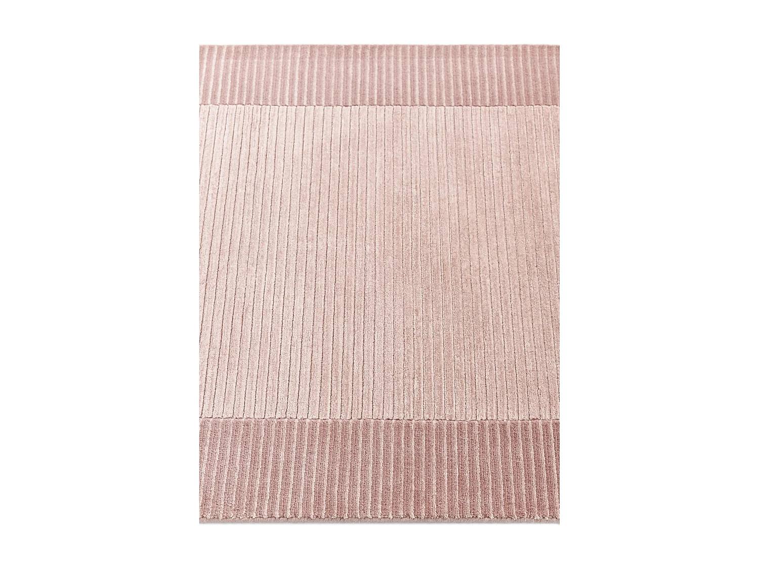 Tapis de couloir en laine 79x396 rose Darya