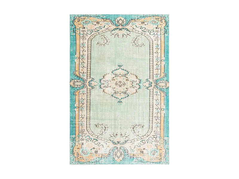 Tapis de laine 178x269 vert Ultra Vintage