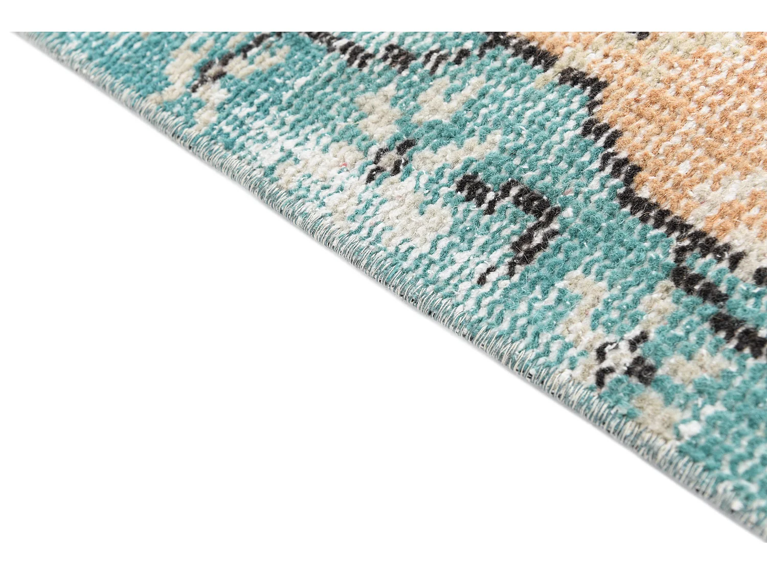 Tapis de laine 178x269 vert Ultra Vintage