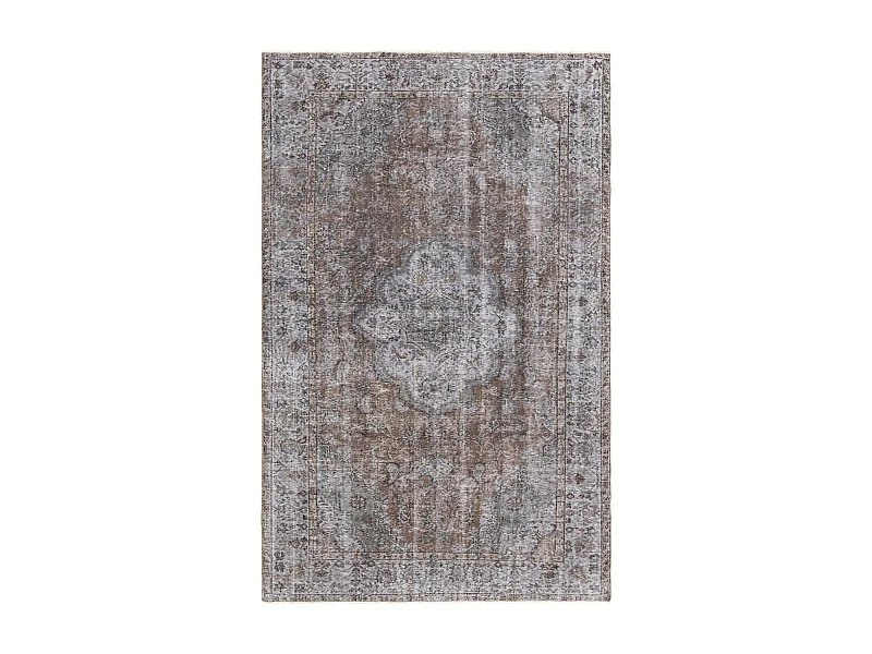 Tapis de laine 163x259 gris Ultra Vintage