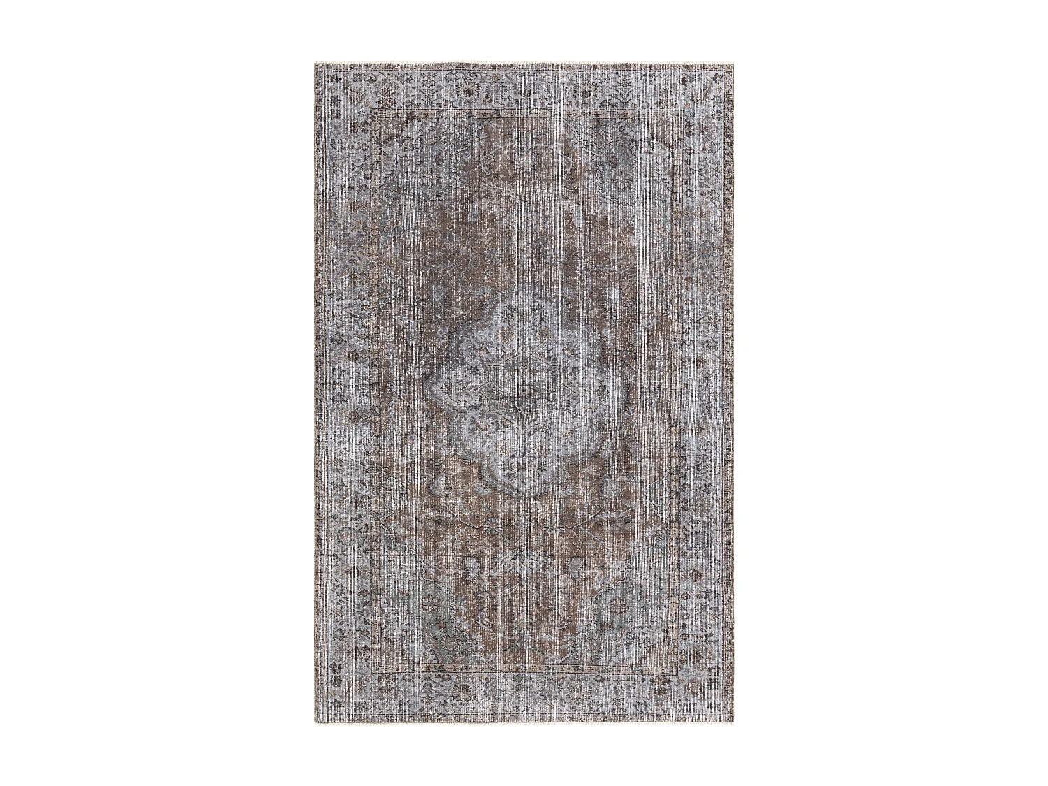 Tapis de laine 163x259 gris Ultra Vintage