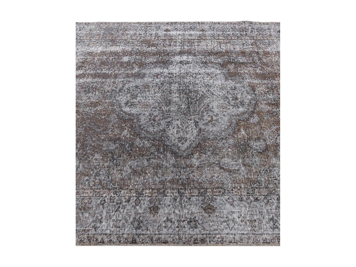 Tapis de laine 163x259 gris Ultra Vintage
