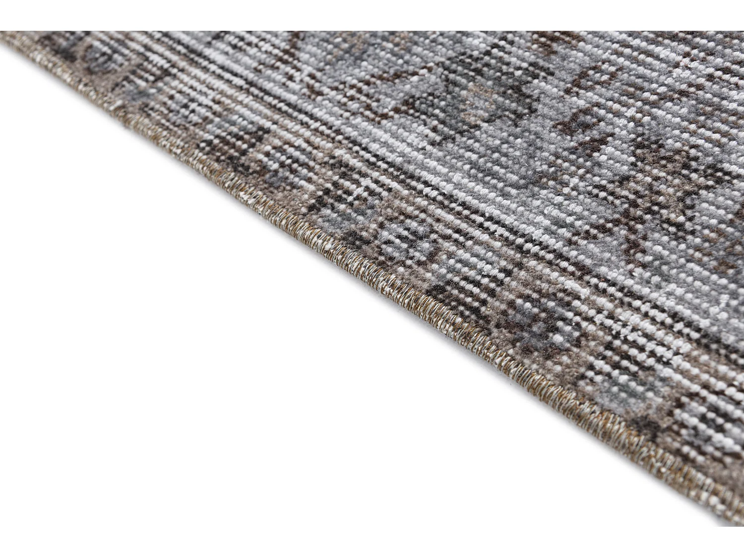 Tapis de laine 163x259 gris Ultra Vintage