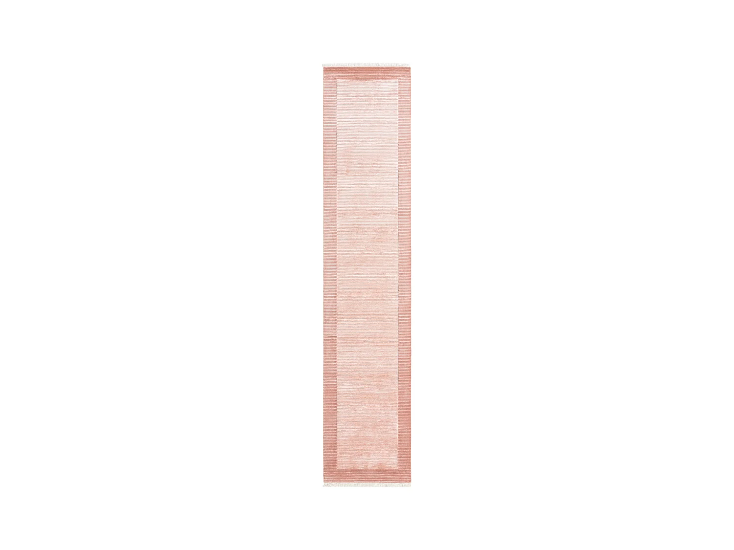 Tapis de couloir en laine 81x396 rose Darya