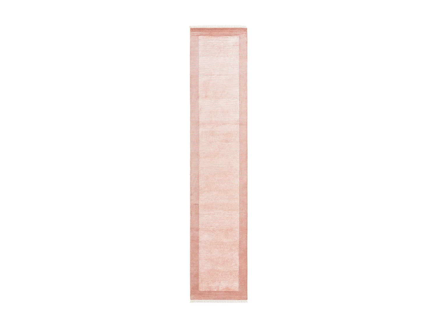 Tapis de couloir en laine 81x396 rose Darya