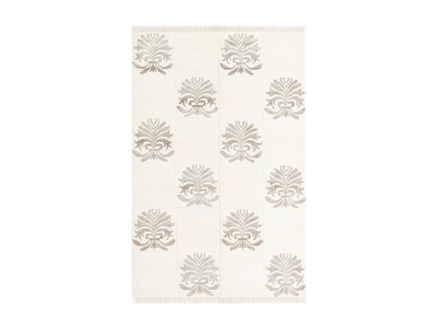 Tapis de laine 119x180 beige Darya