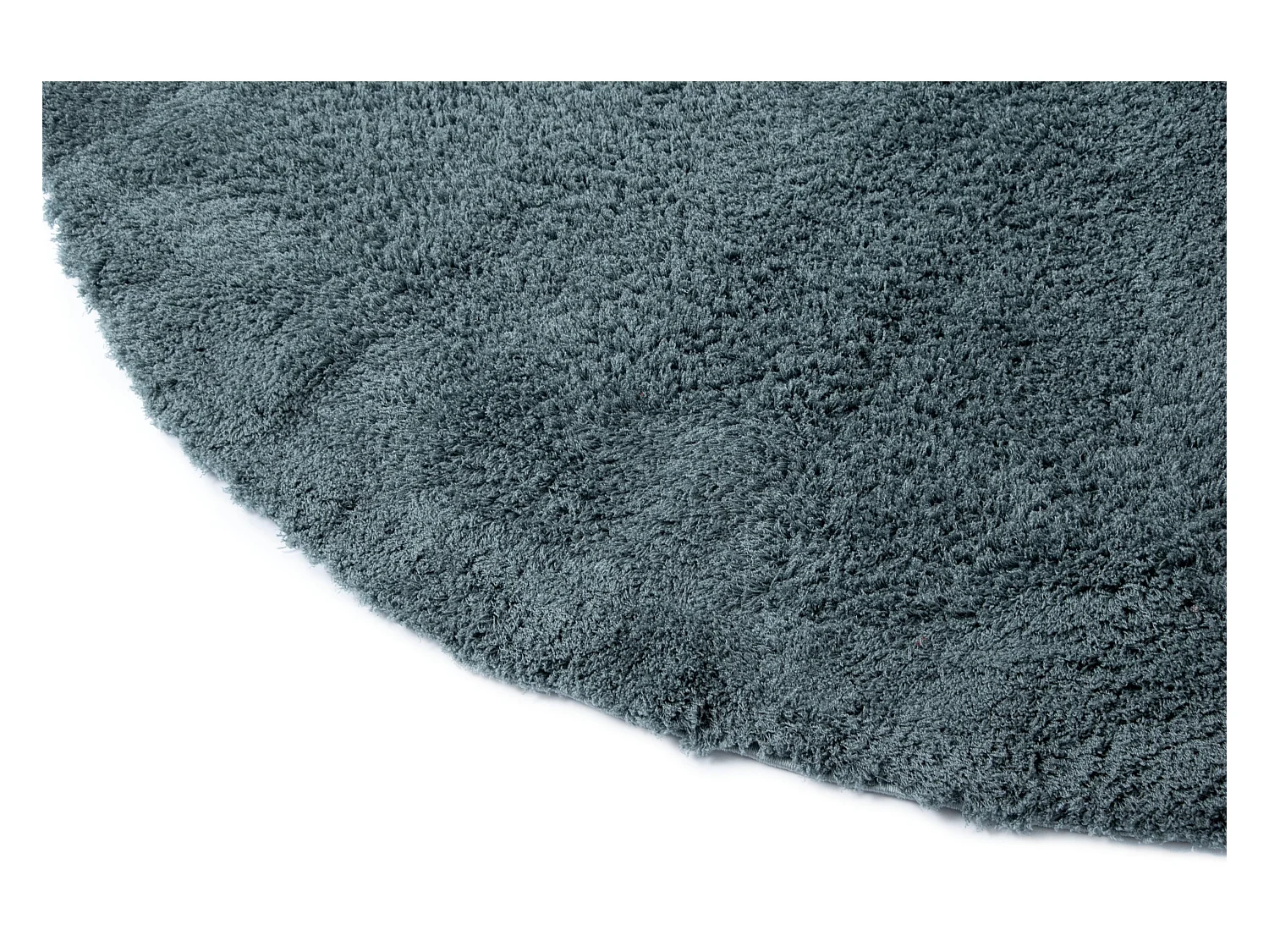 Hoogpolig tapijt 185x185 Blauw Luzern