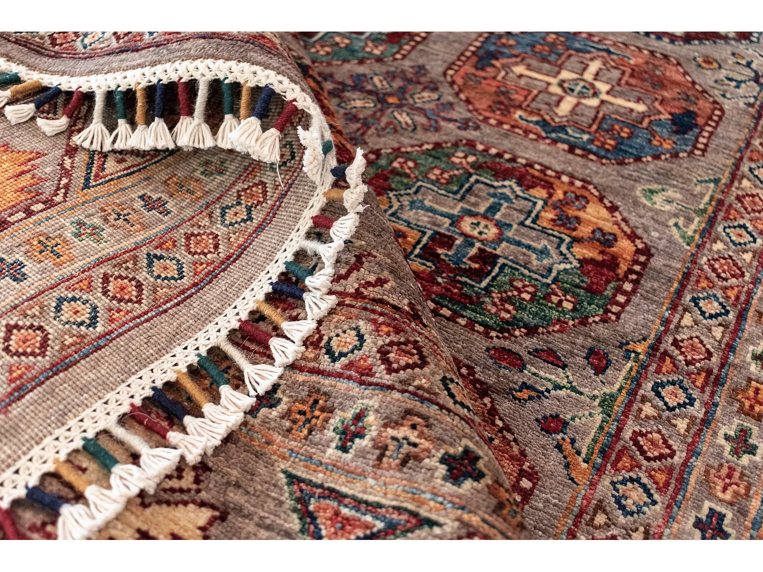 Tappeto in lana 173x240 marrone Torkman