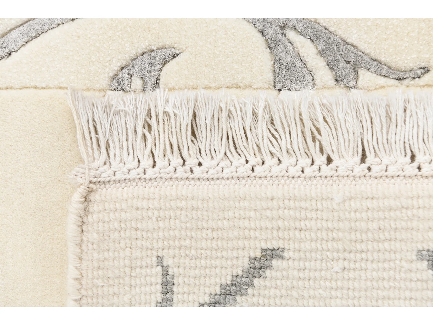 Tappeto per corridoio in lana 79x297 beige Darya