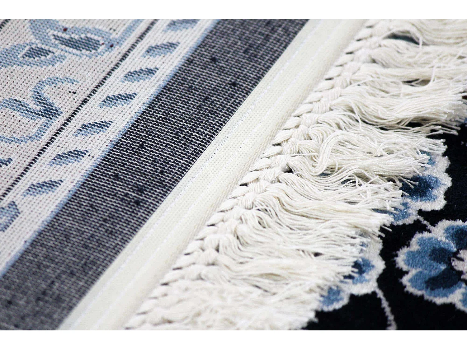 Tapis 305x305 bleu Classical