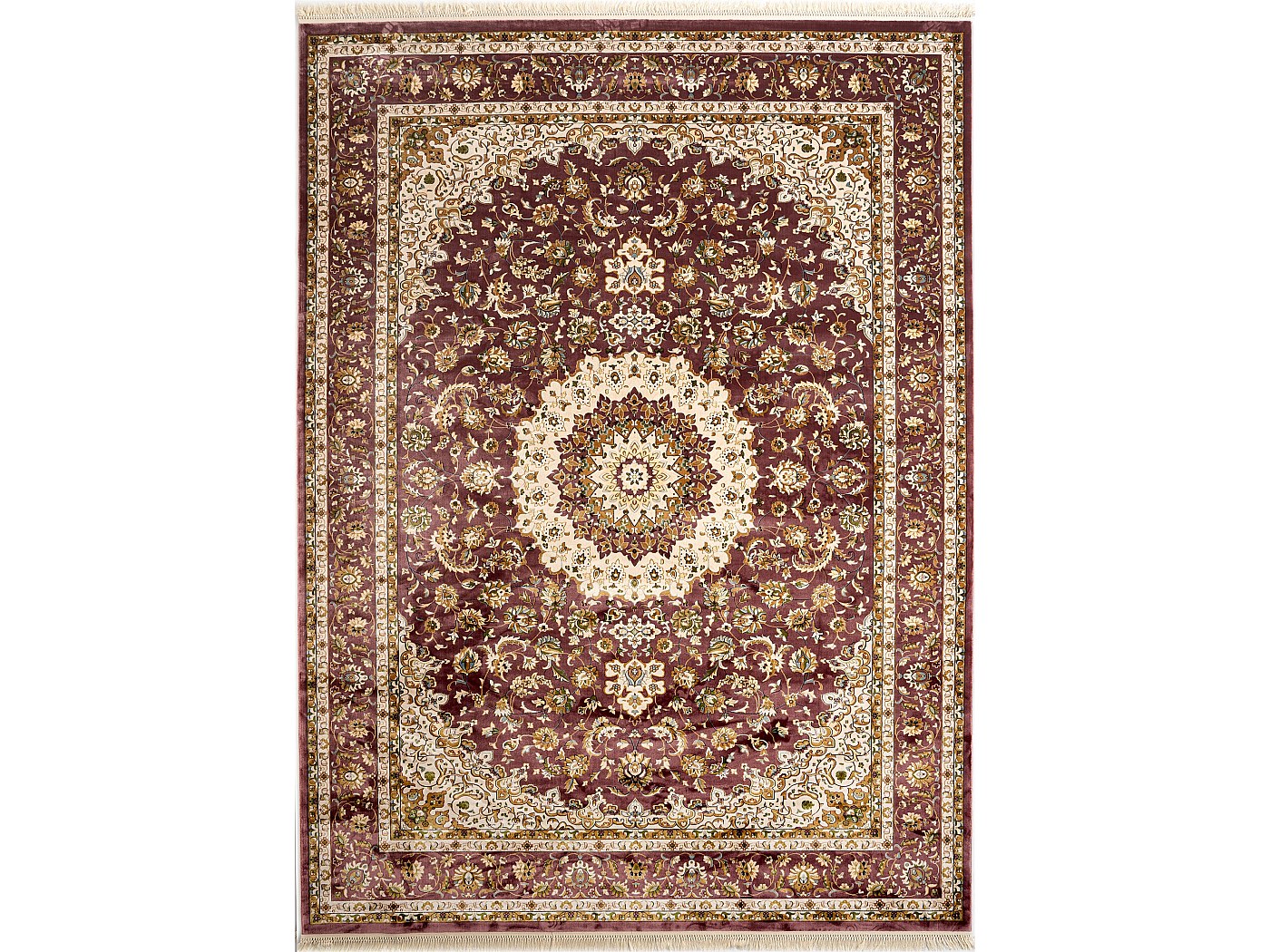 Vintage vloerkleed paars 26258 265cm x 150cm
