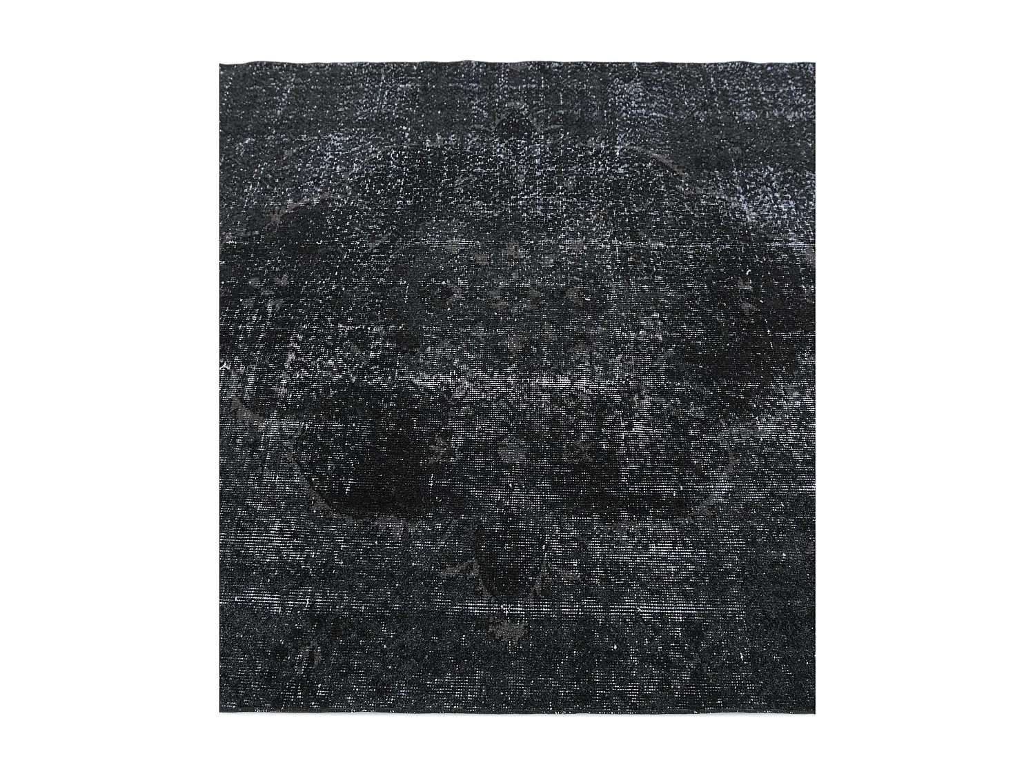 Tapis de laine 155x310 noir Ultra Vintage