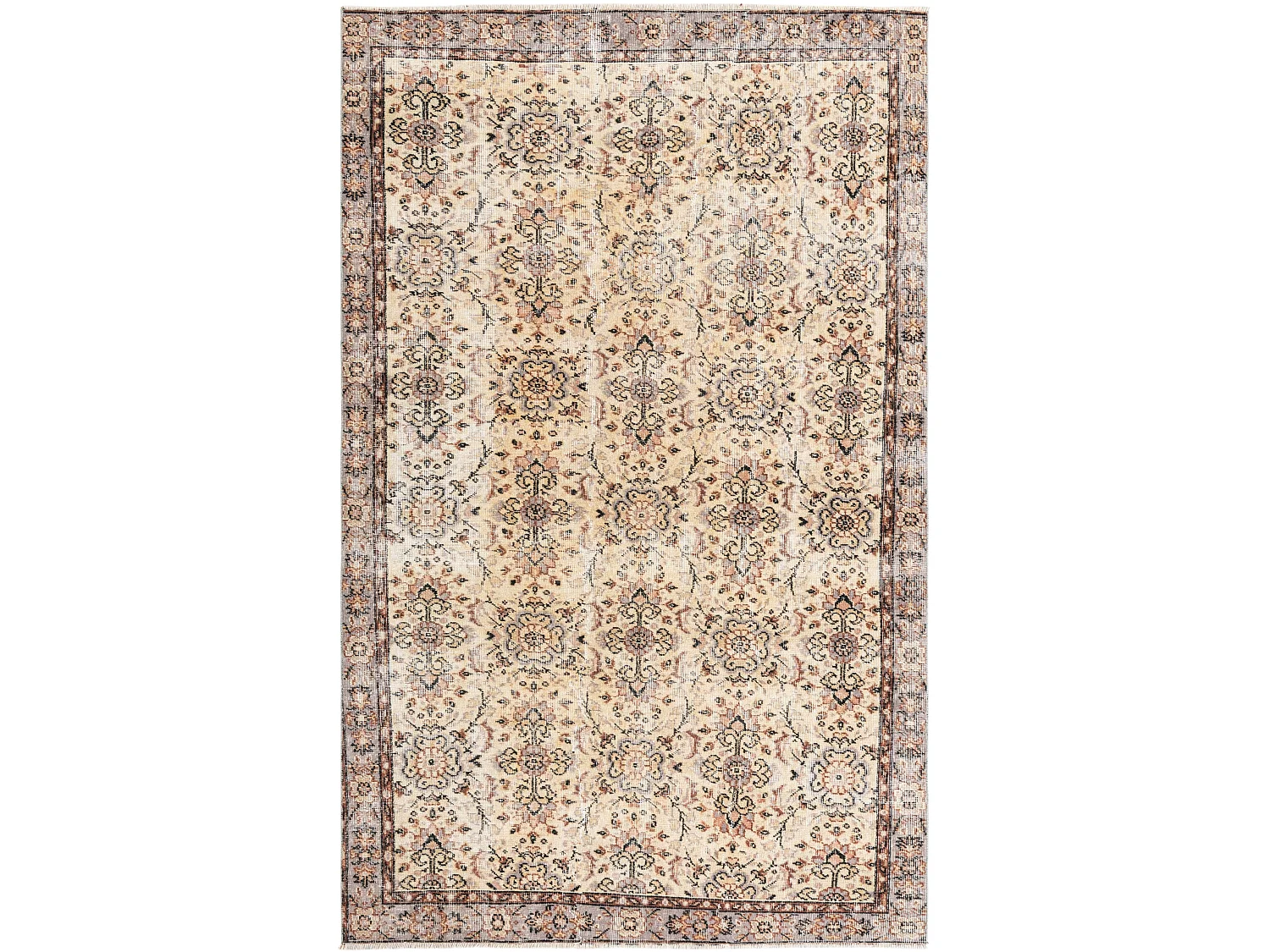 Tapis de laine 165x264 beige Ultra Vintage