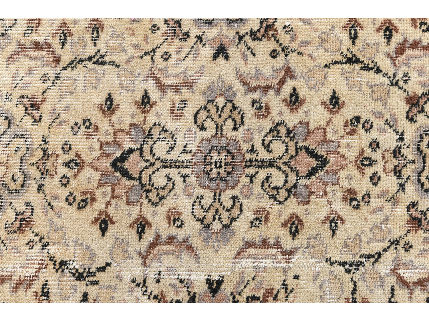 Tapis de laine 165x264 beige Ultra Vintage