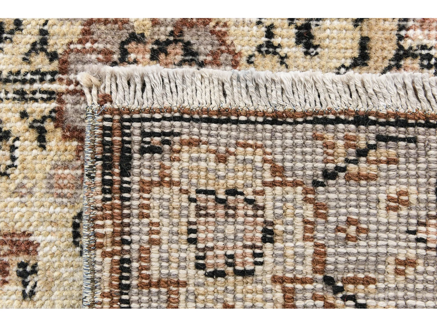 Tapis de laine 165x264 beige Ultra Vintage