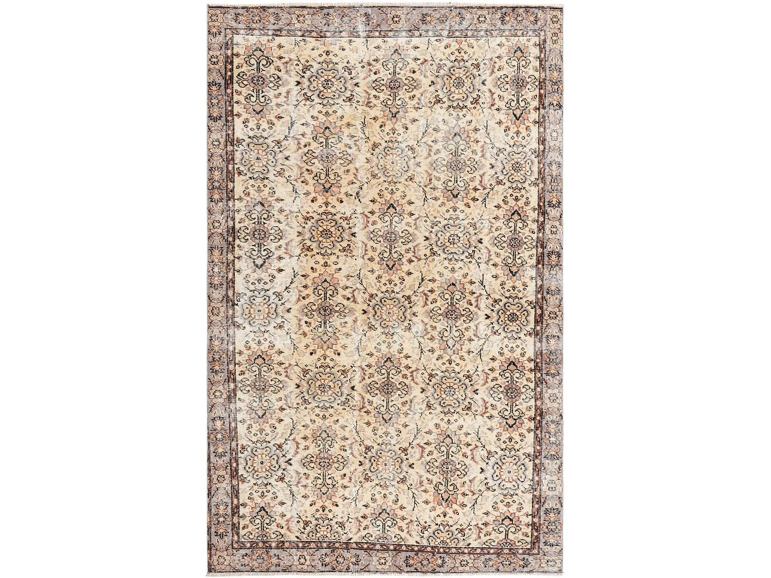 Tapis de laine 165x264 beige Ultra Vintage