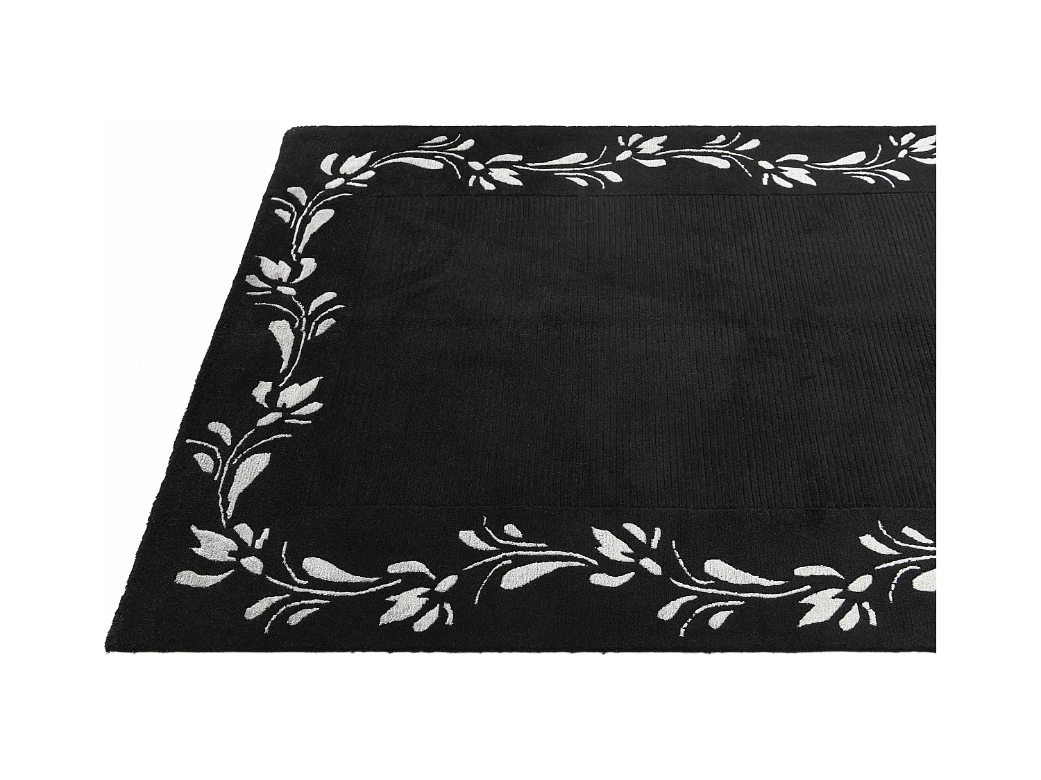 Tappeto in lana 122x183 nero Darya