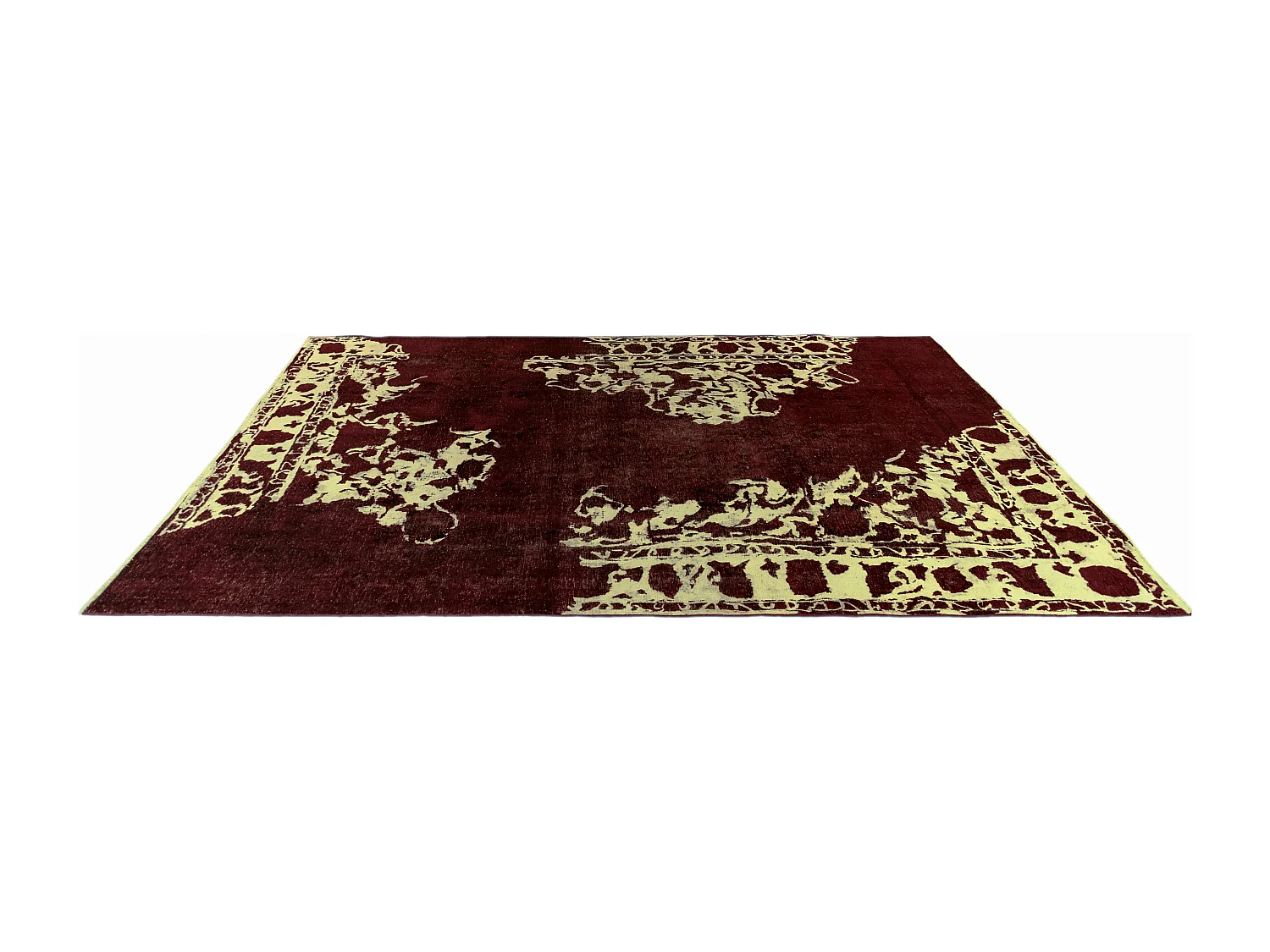Tapis de laine 225x323 brun Vintage Royal