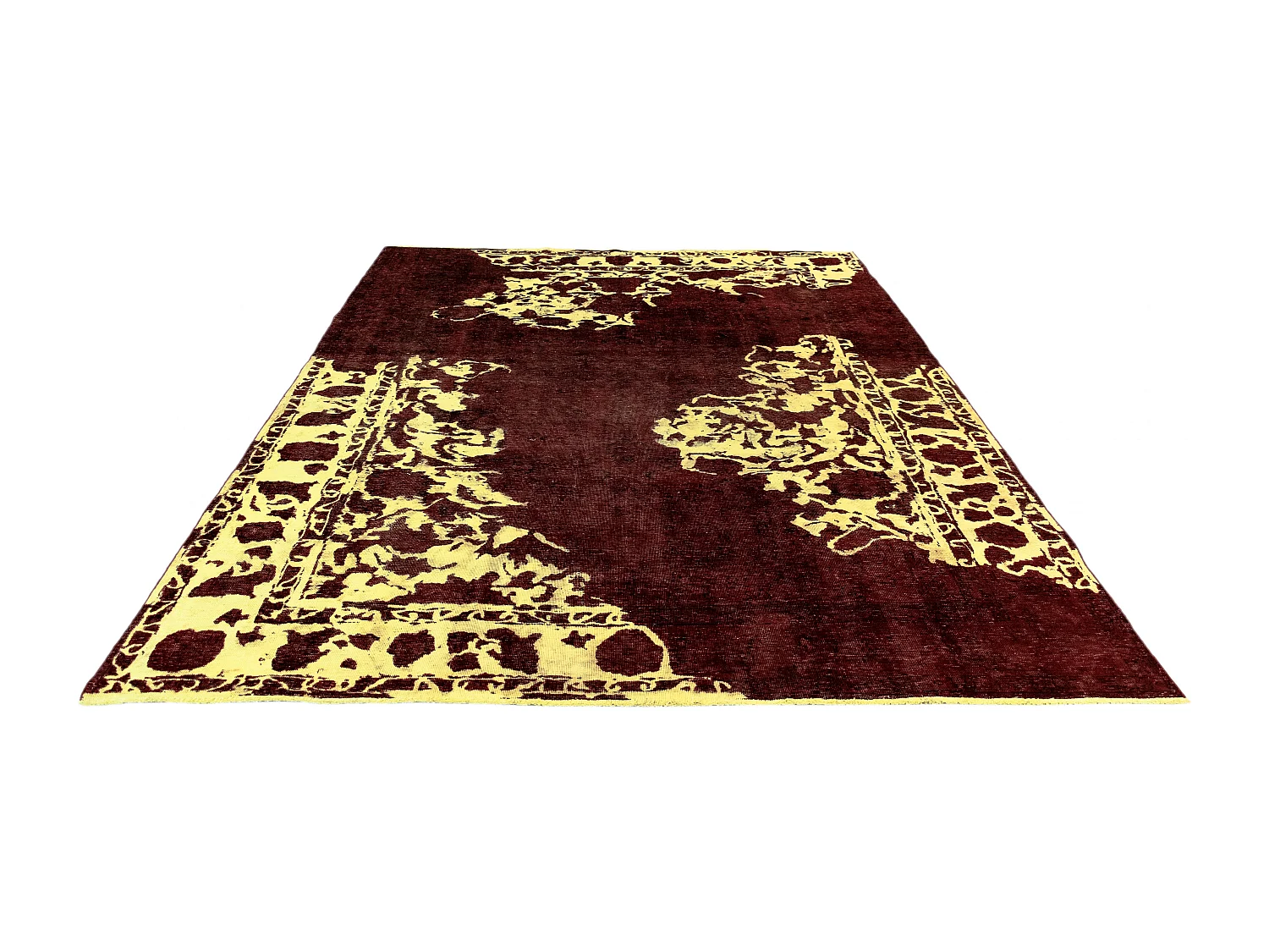 Tapis de laine 225x323 brun Vintage Royal