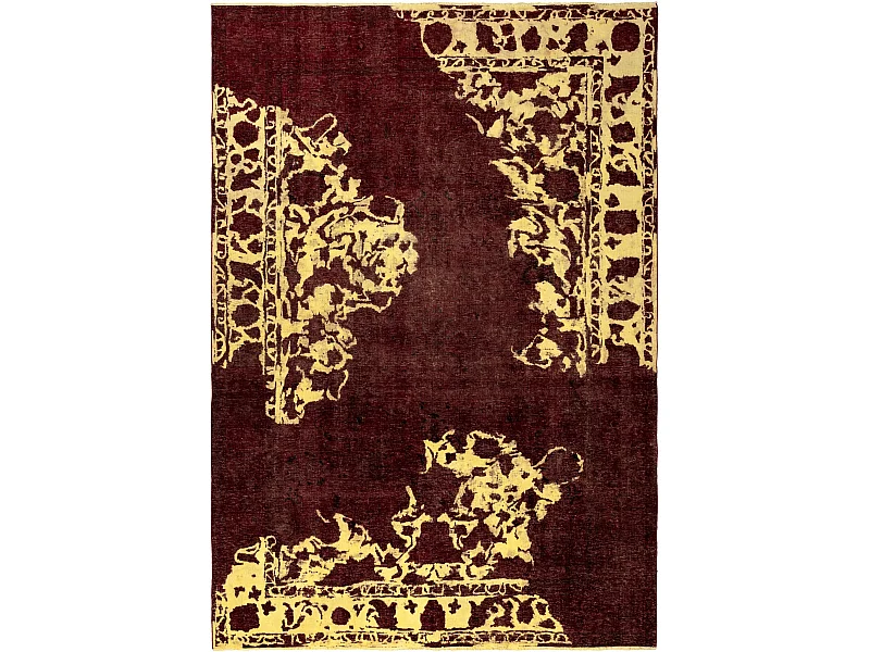 Tapis de laine 225x323 brun Vintage Royal
