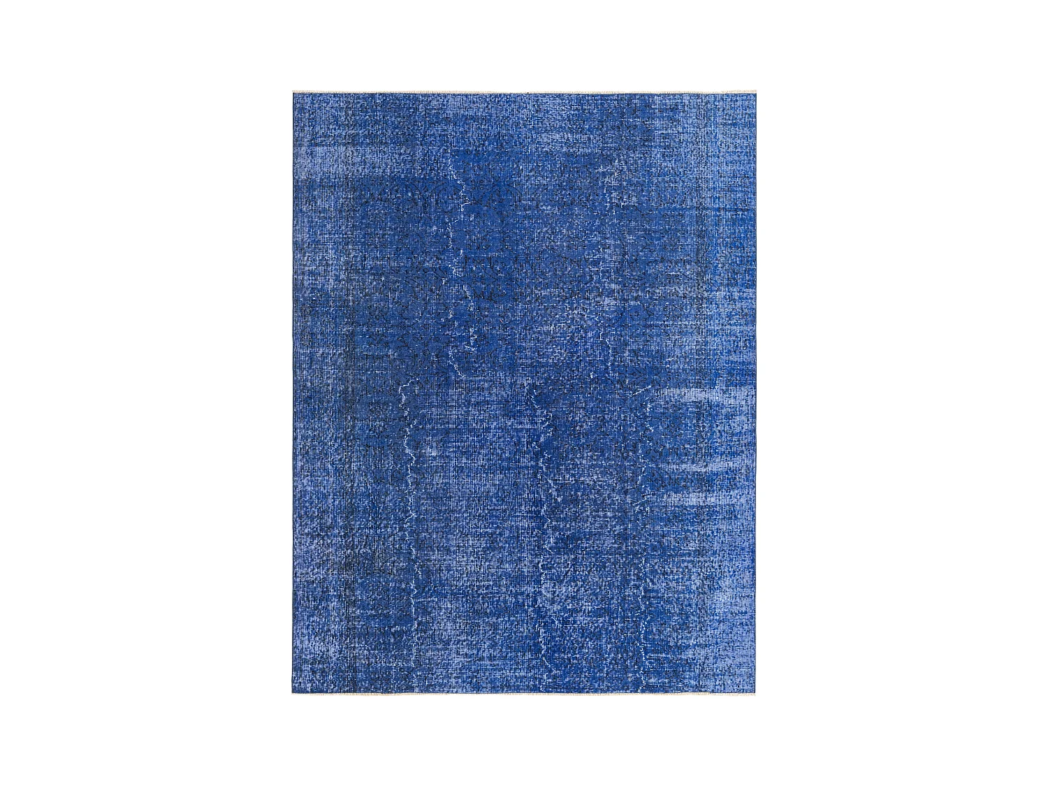Tapis de laine 198x259 Bleu Ultra Vintage