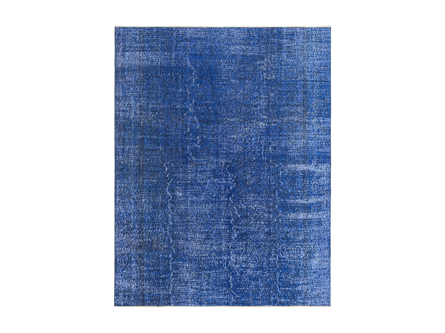 Tapis de laine 198x259 Bleu Ultra Vintage