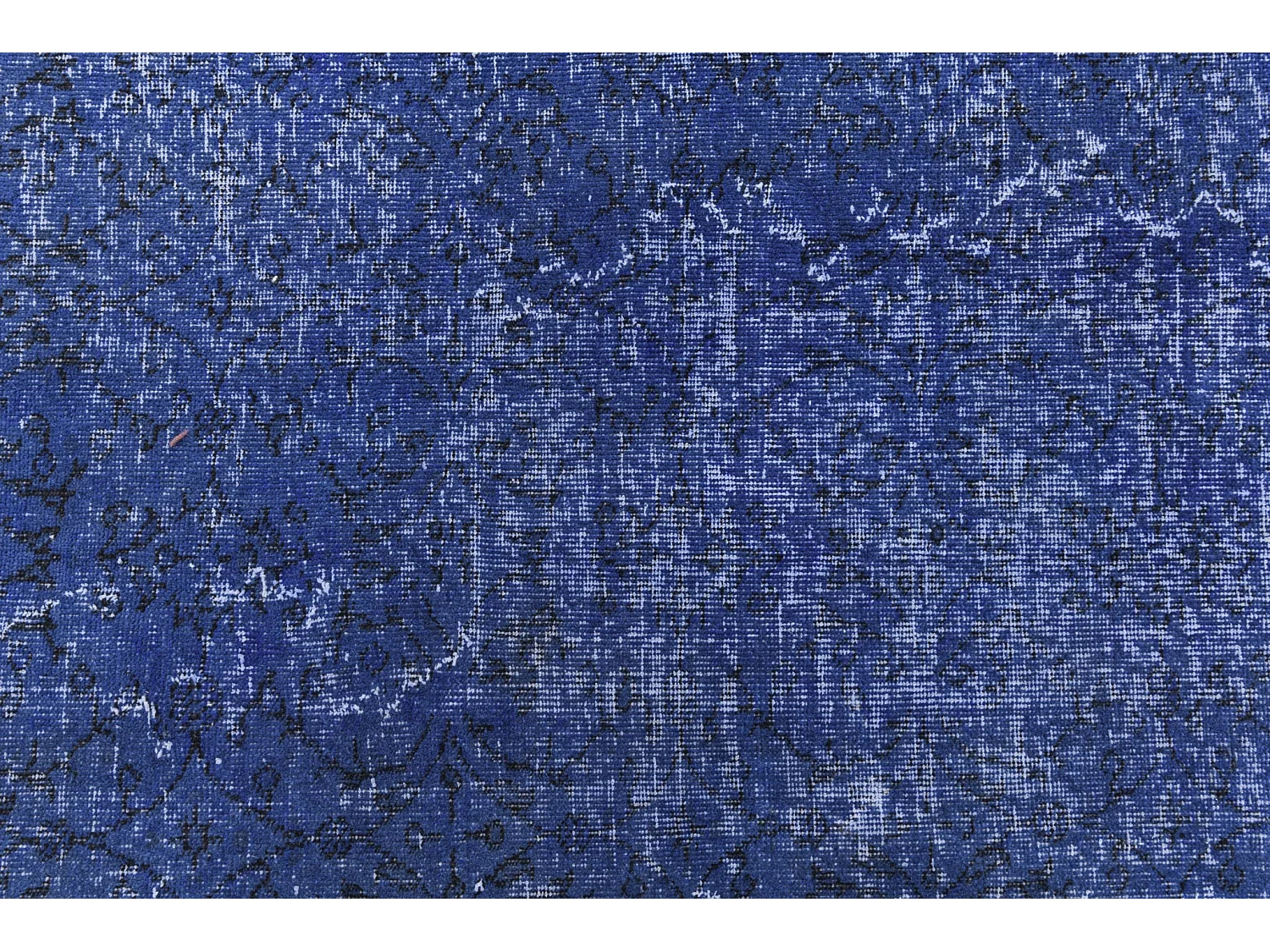 Tapis de laine 198x259 Bleu Ultra Vintage