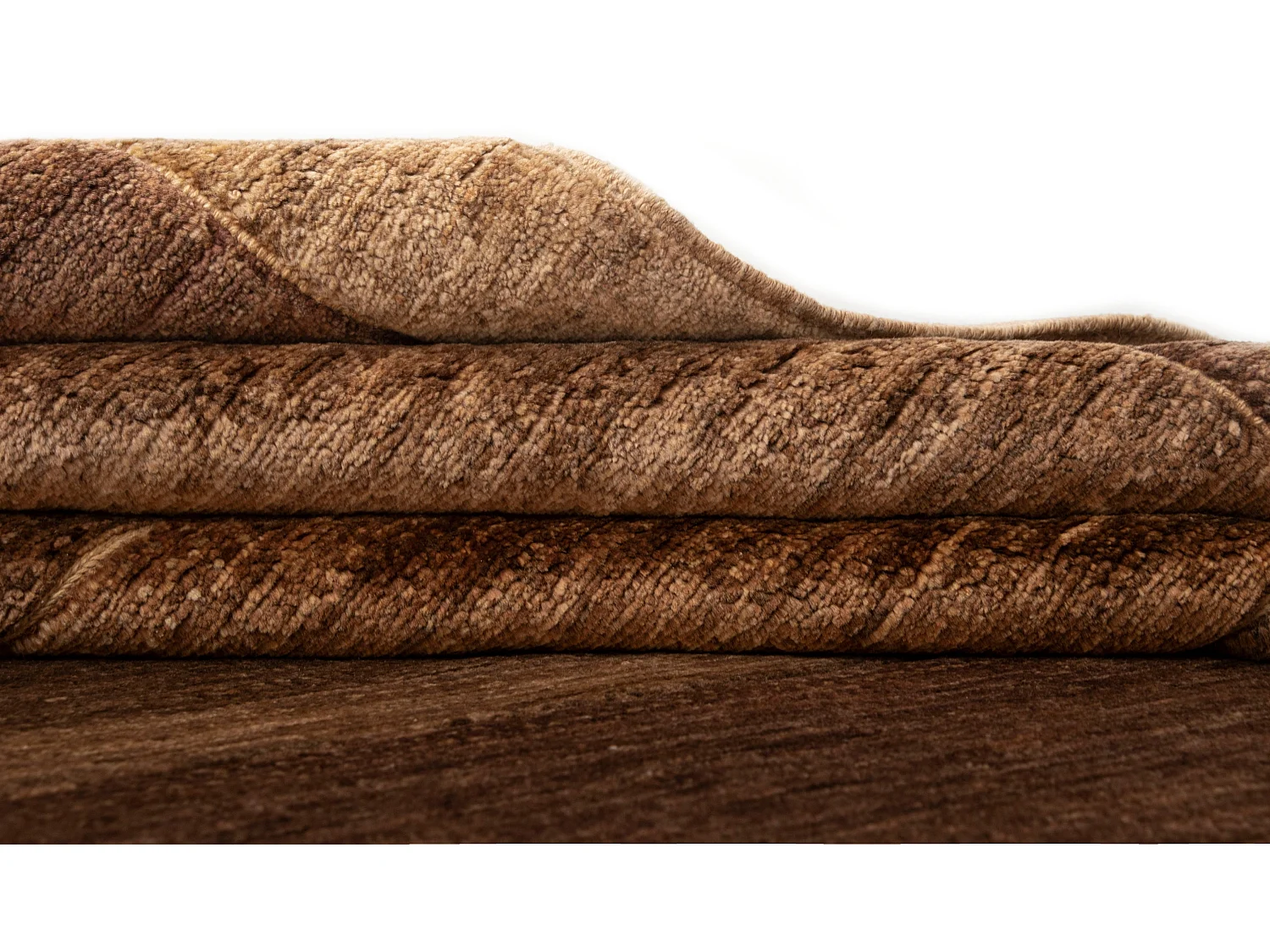 Tapis de laine 156x199 brun Juma