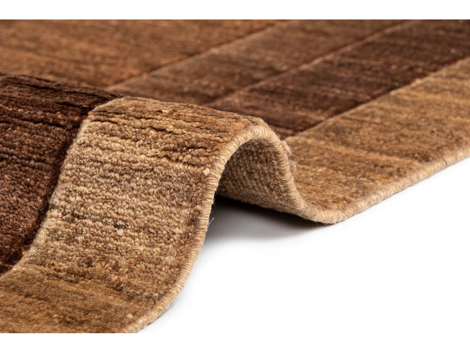 Tapis de laine 156x199 brun Juma