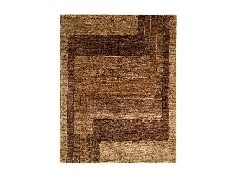 Tapis de laine 156x199 brun Juma