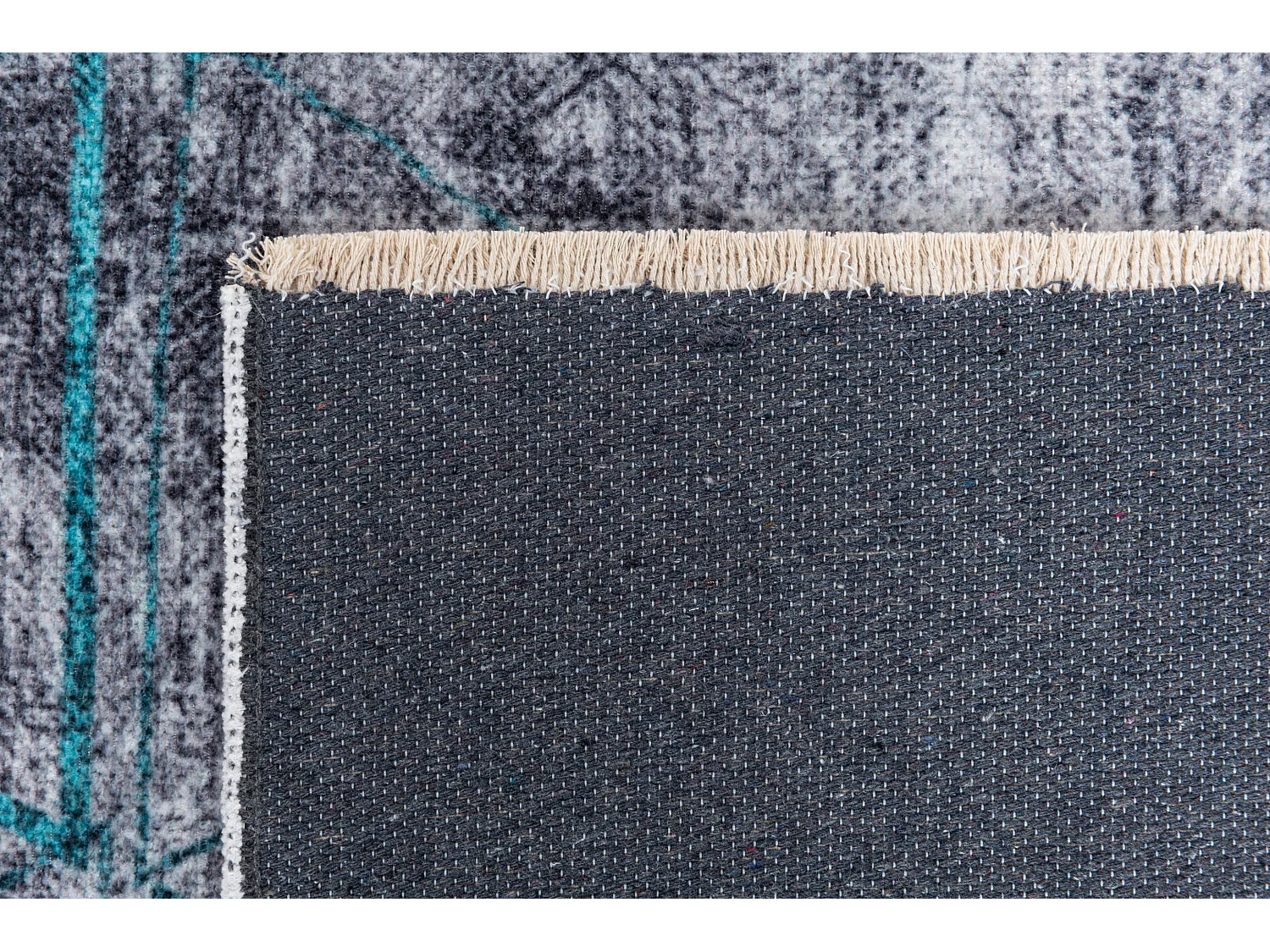 Teppich 80x305 Türkis Kriens Heru