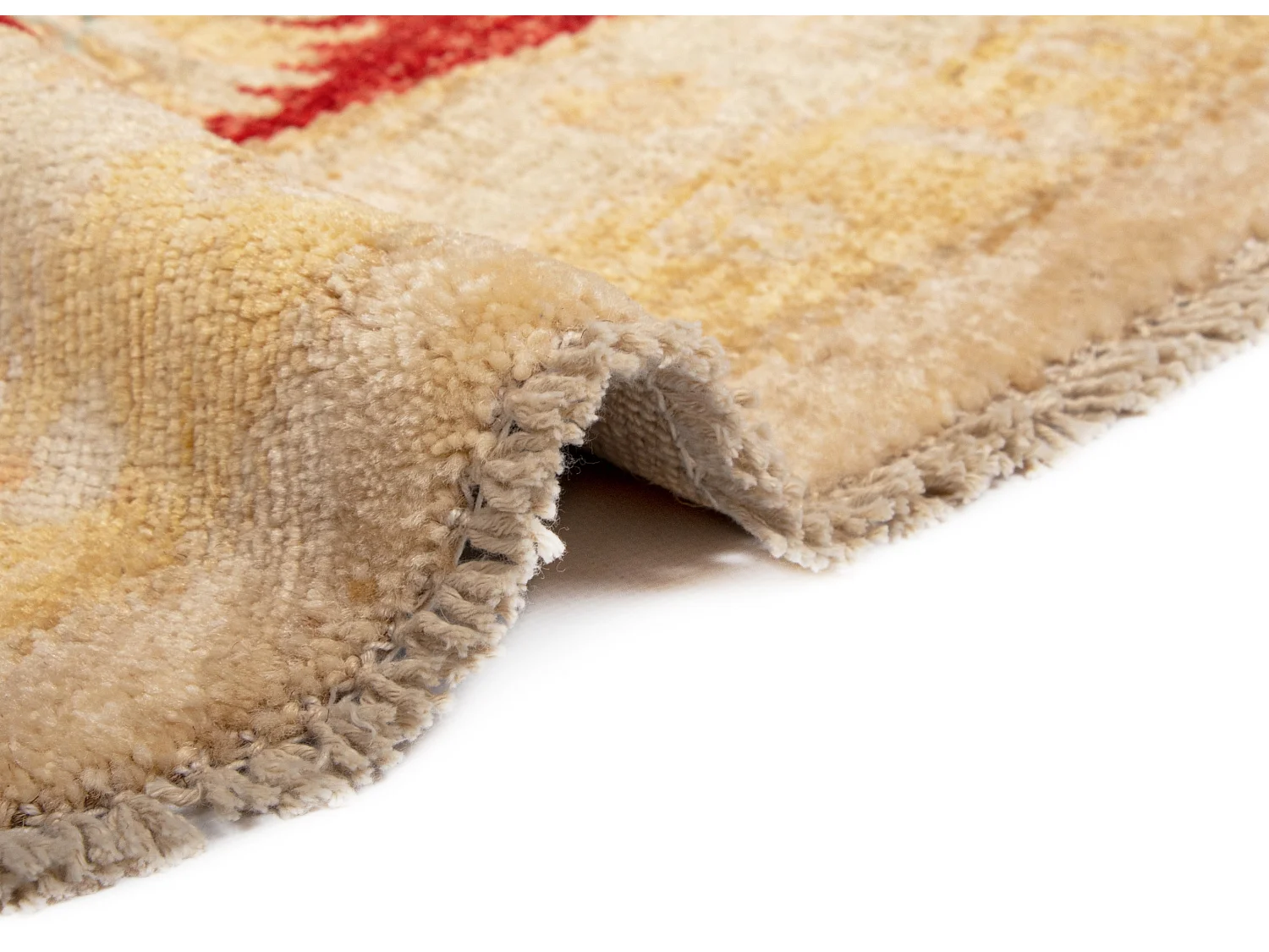 Tapis de laine 248x253 beige Kaizar