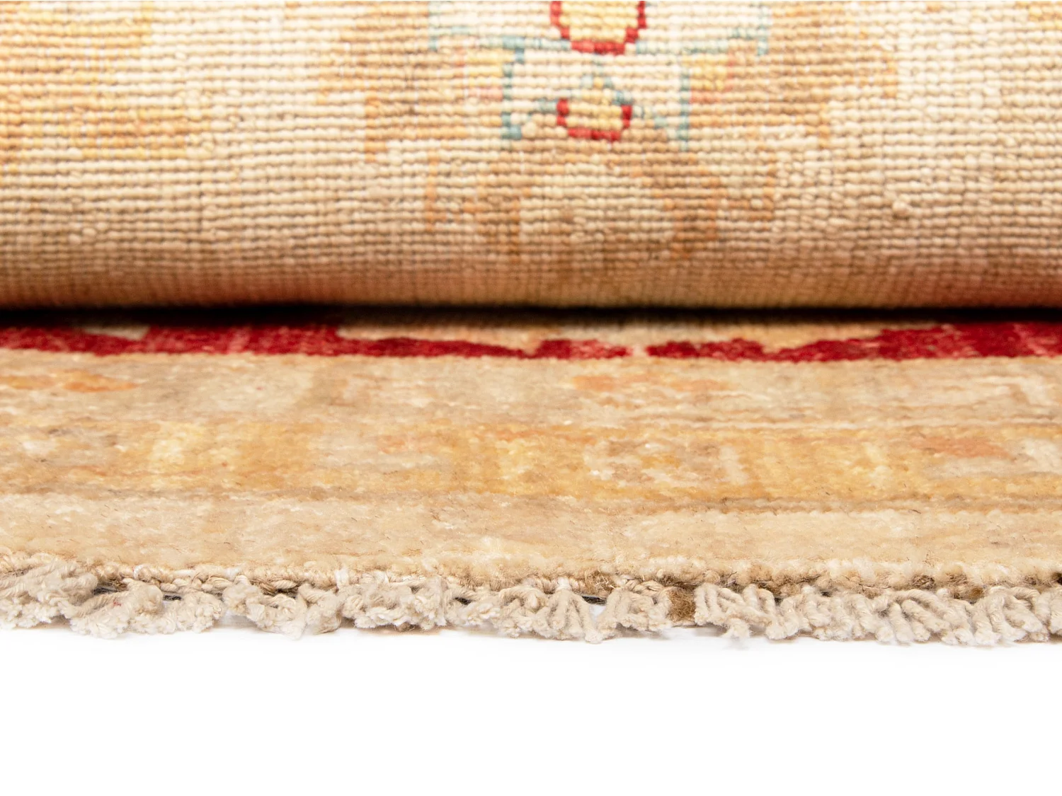 Tapis de laine 248x253 beige Kaizar