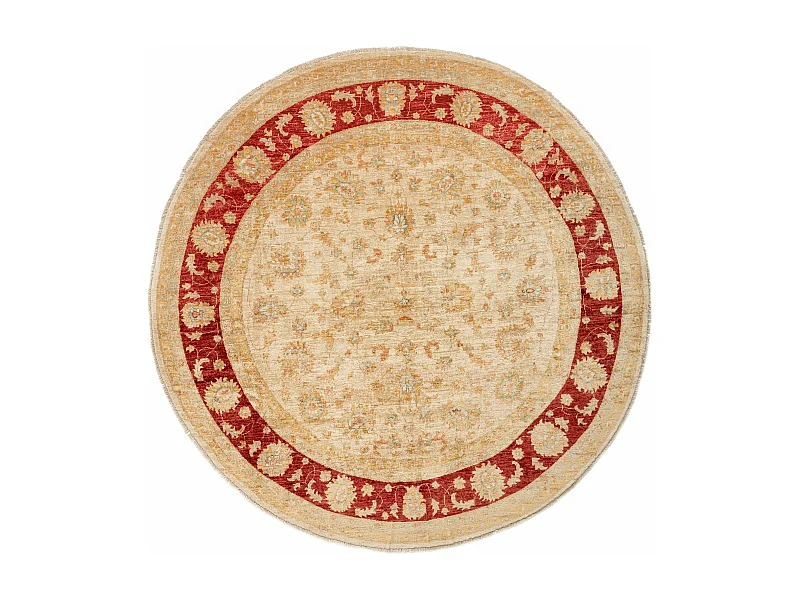 Tappeto in lana 248x253 beige Kaizar