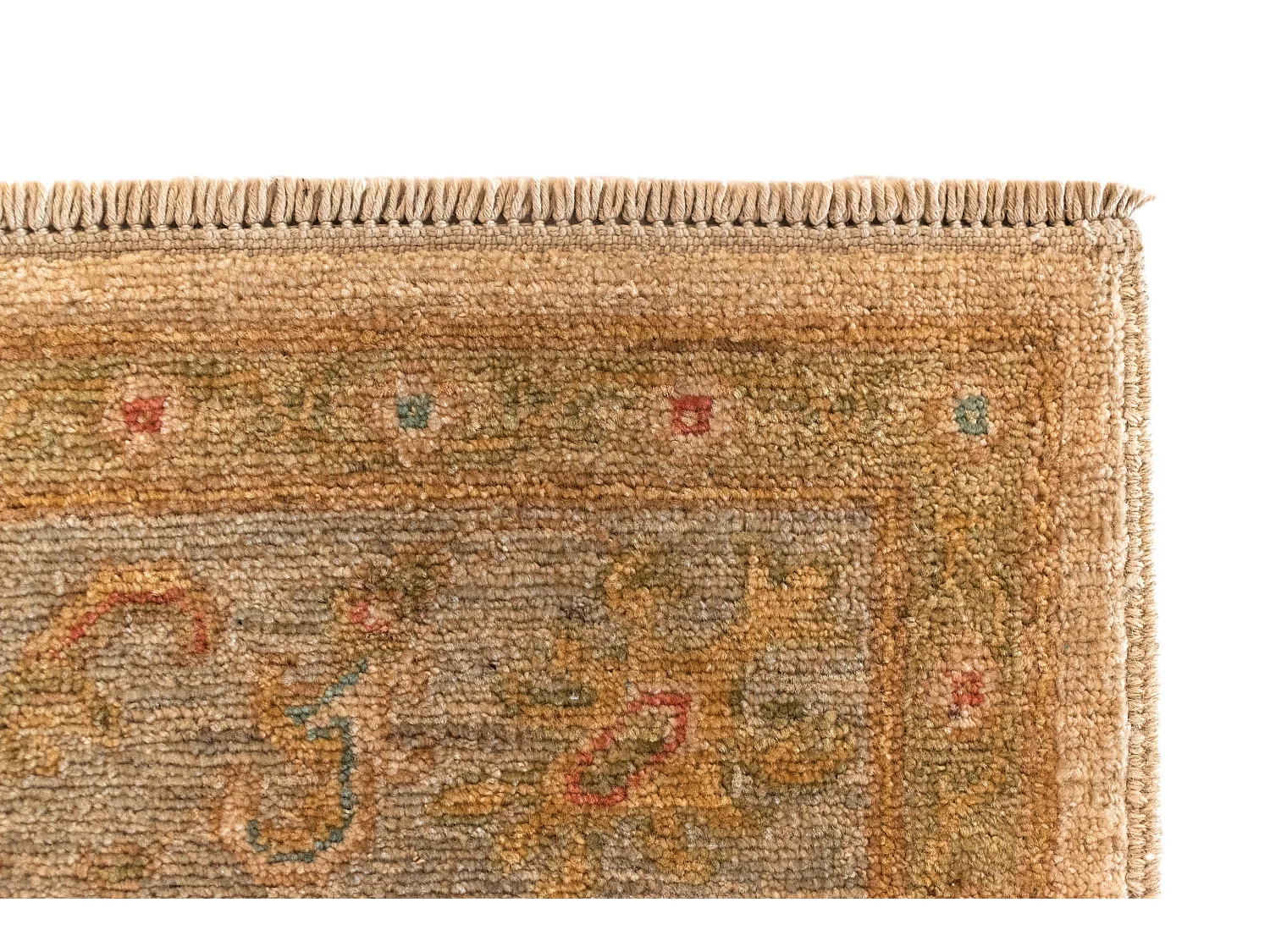 Tapis de laine 123x176 beige Ziegler