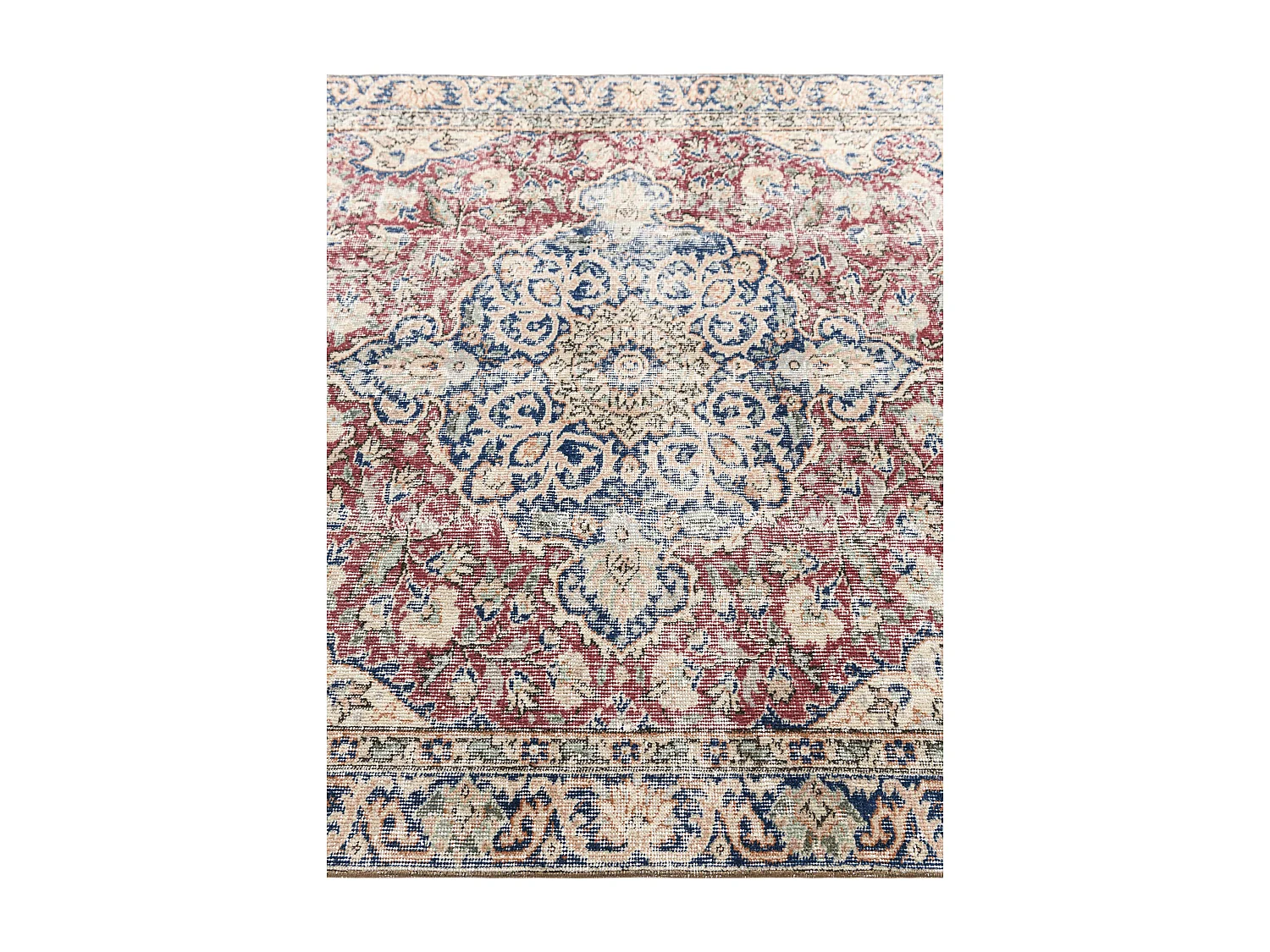 Wollteppich 140x249 Beige Ultra Vintage