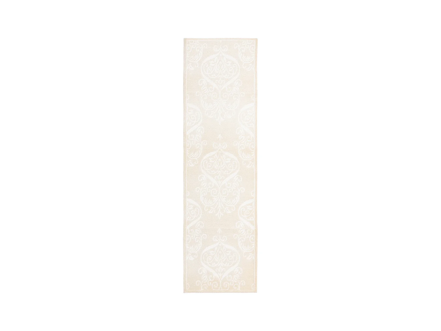 Tapis de couloir en laine 84x297 beige Darya