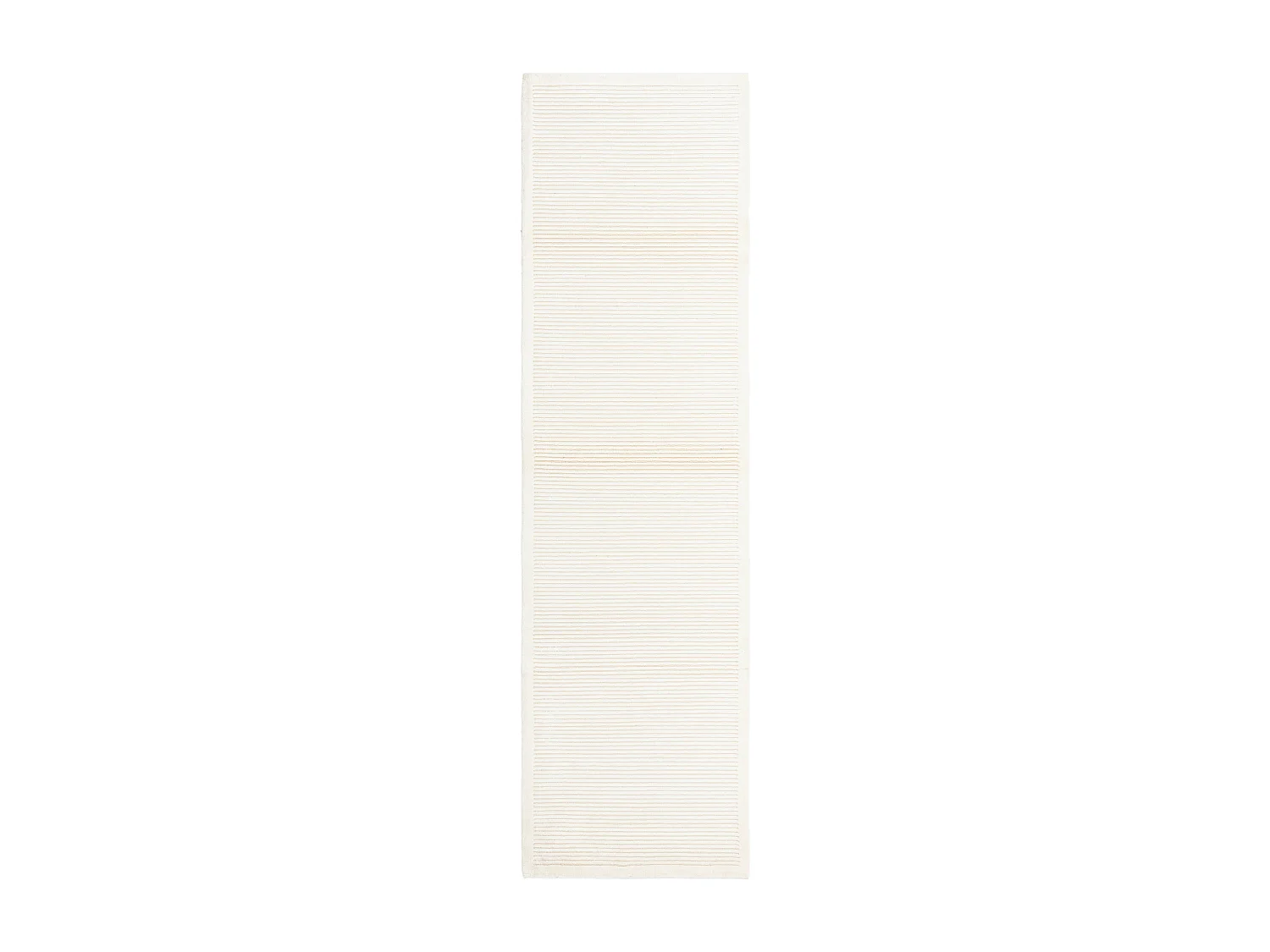 Tapis de couloir en laine 84x300 beige Darya
