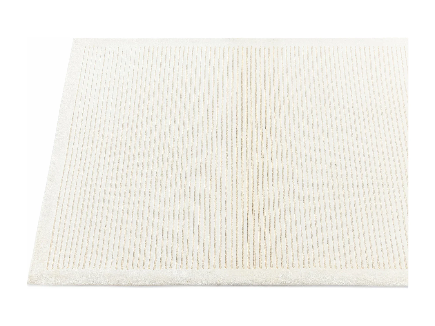 Tapis de couloir en laine 84x300 beige Darya