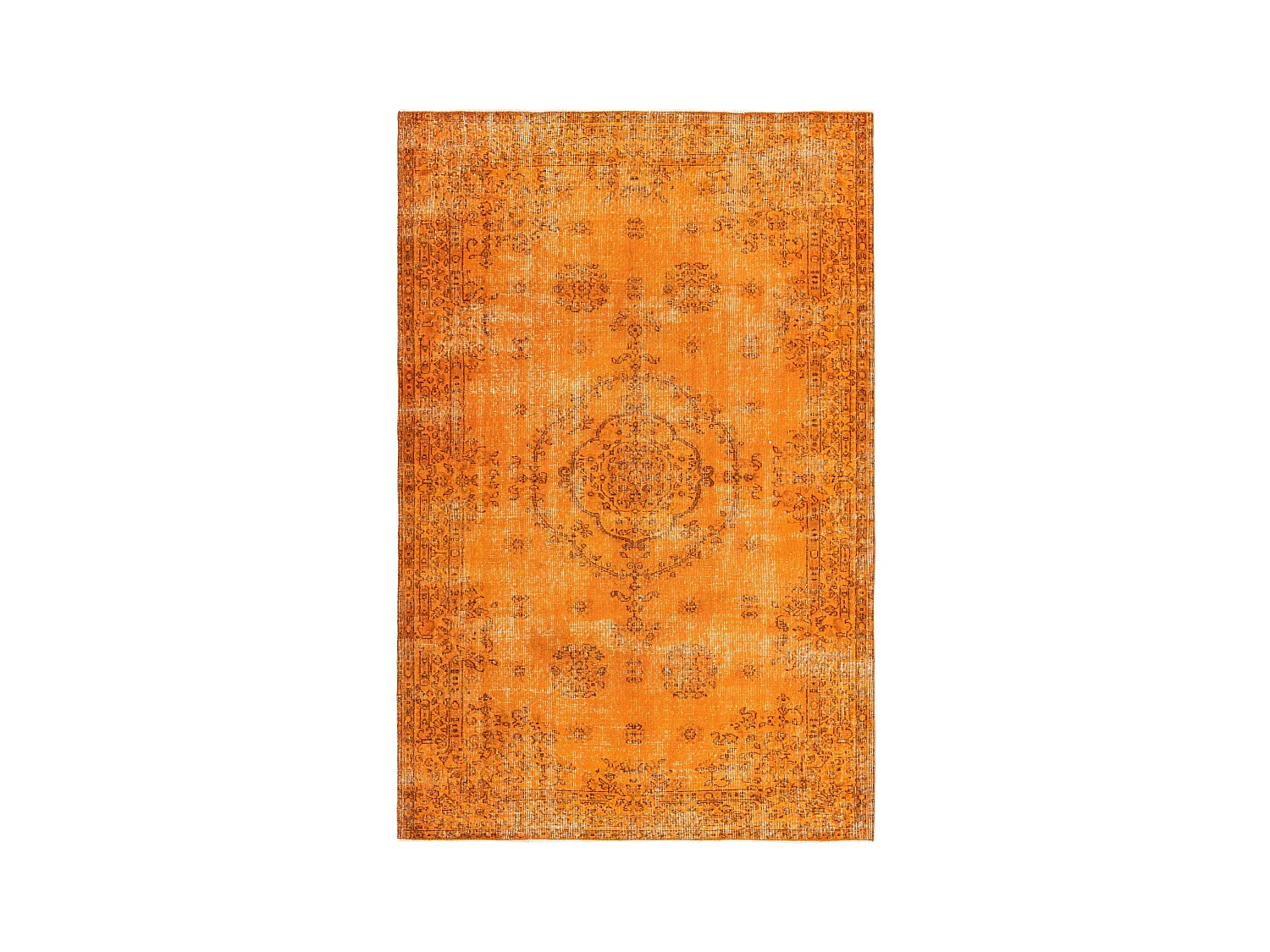 Tapis de laine 165x254 orange Ultra Vintage