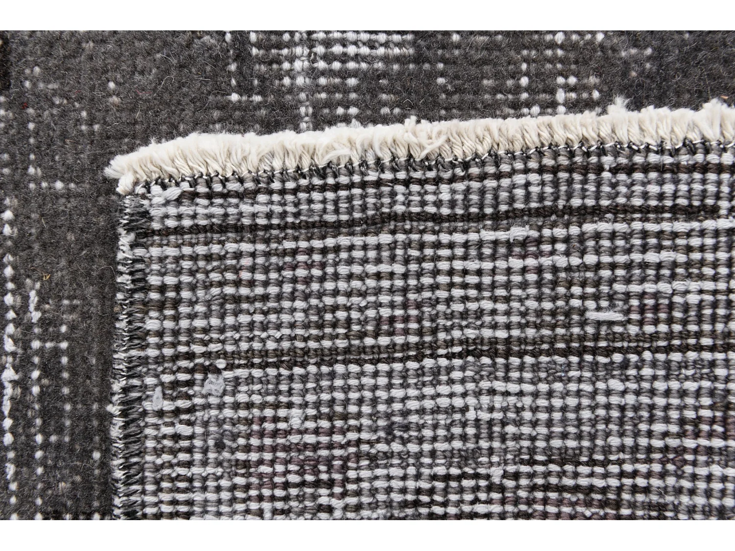 Tapis de laine 193x307 gris Ultra Vintage