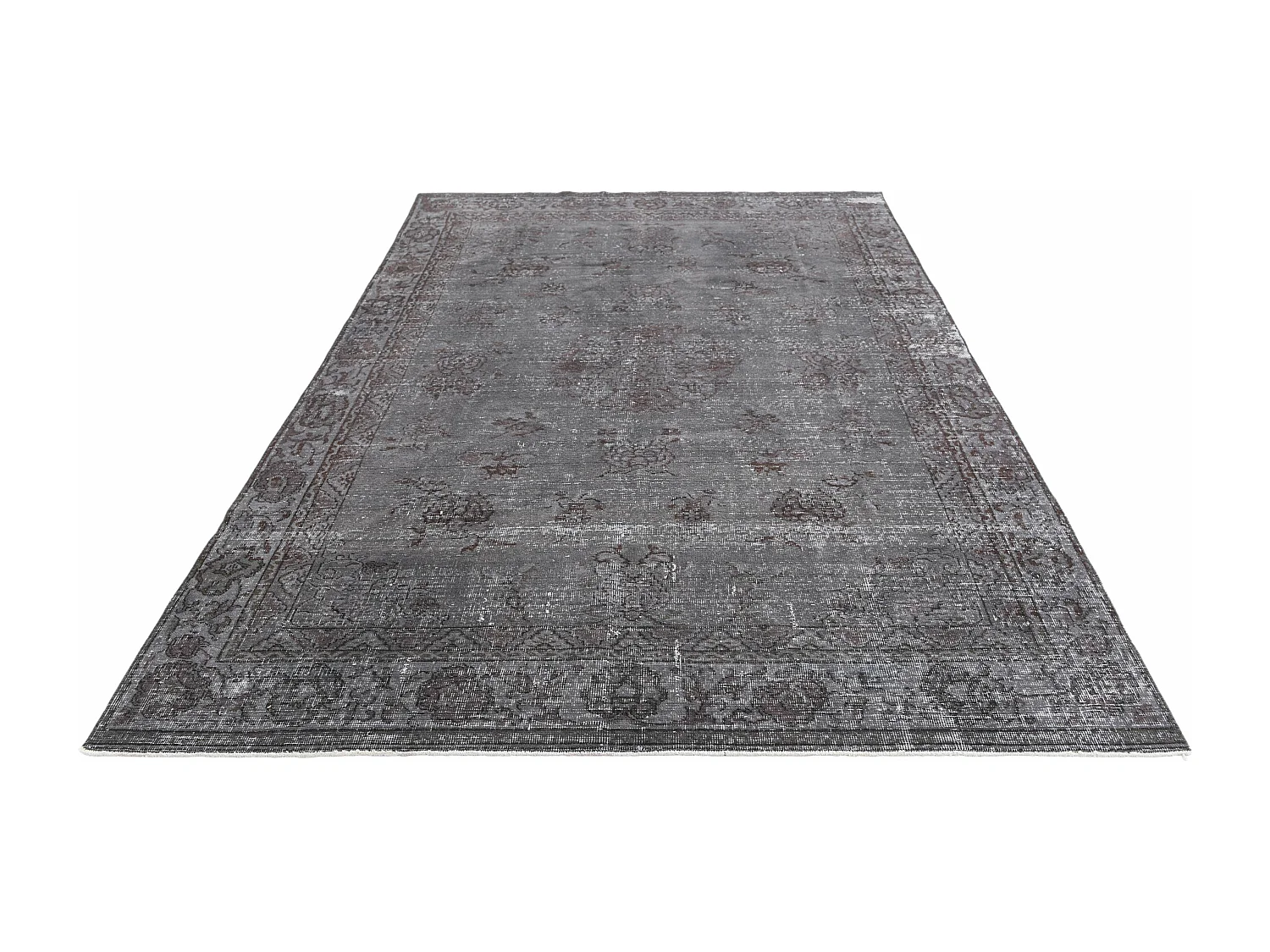 Tapis de laine 193x307 gris Ultra Vintage
