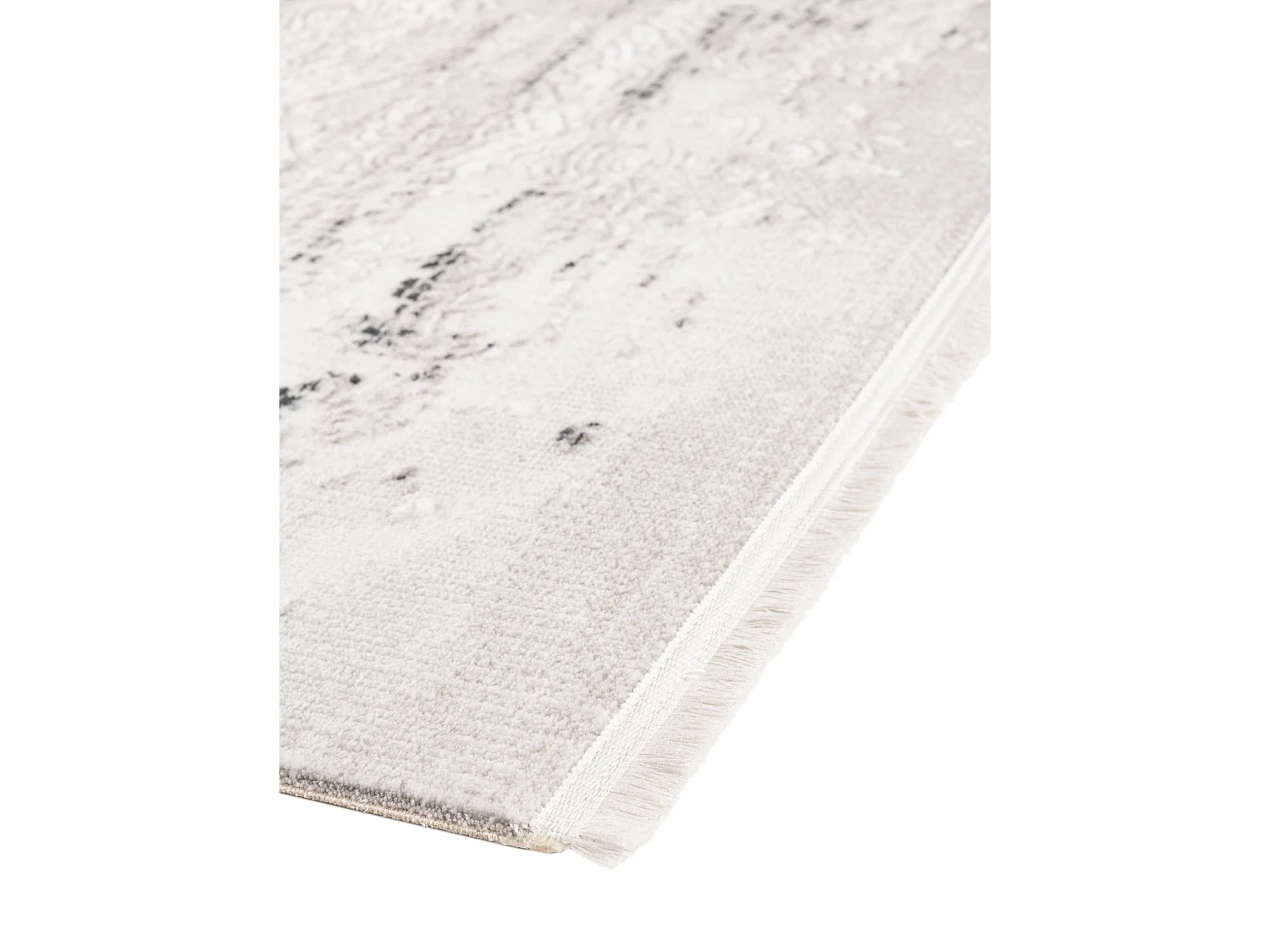 Tapis 240x305 gris noir Davos Charme