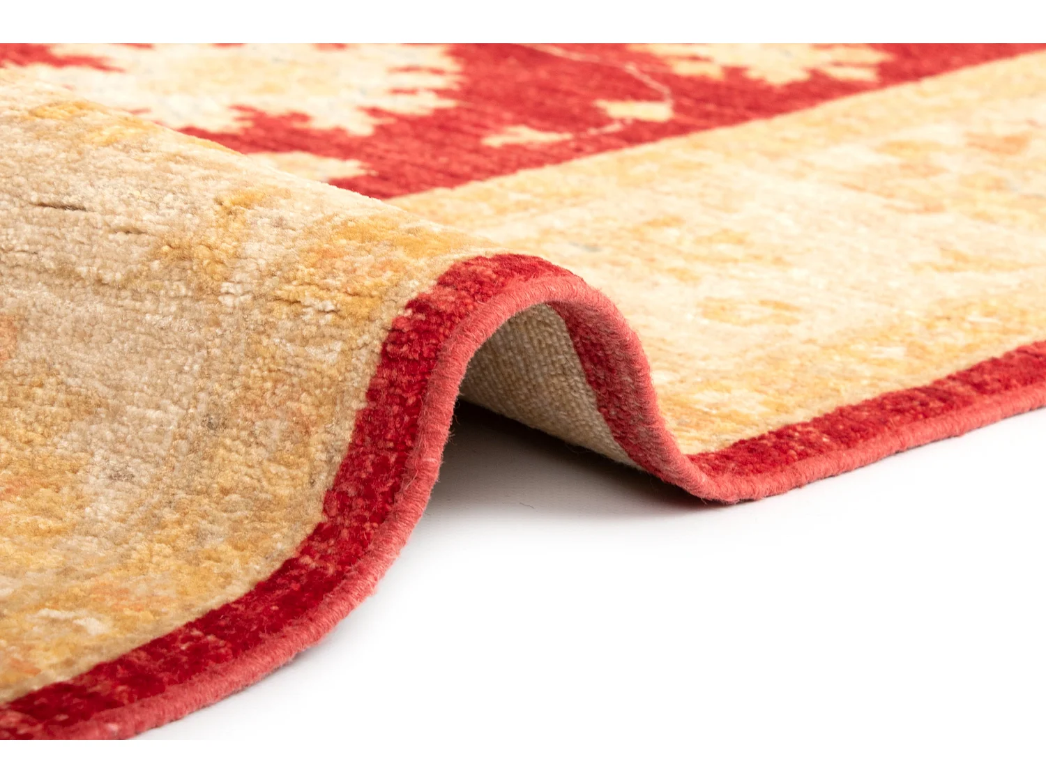 Tapis de laine 153x193 rouge Kaizar