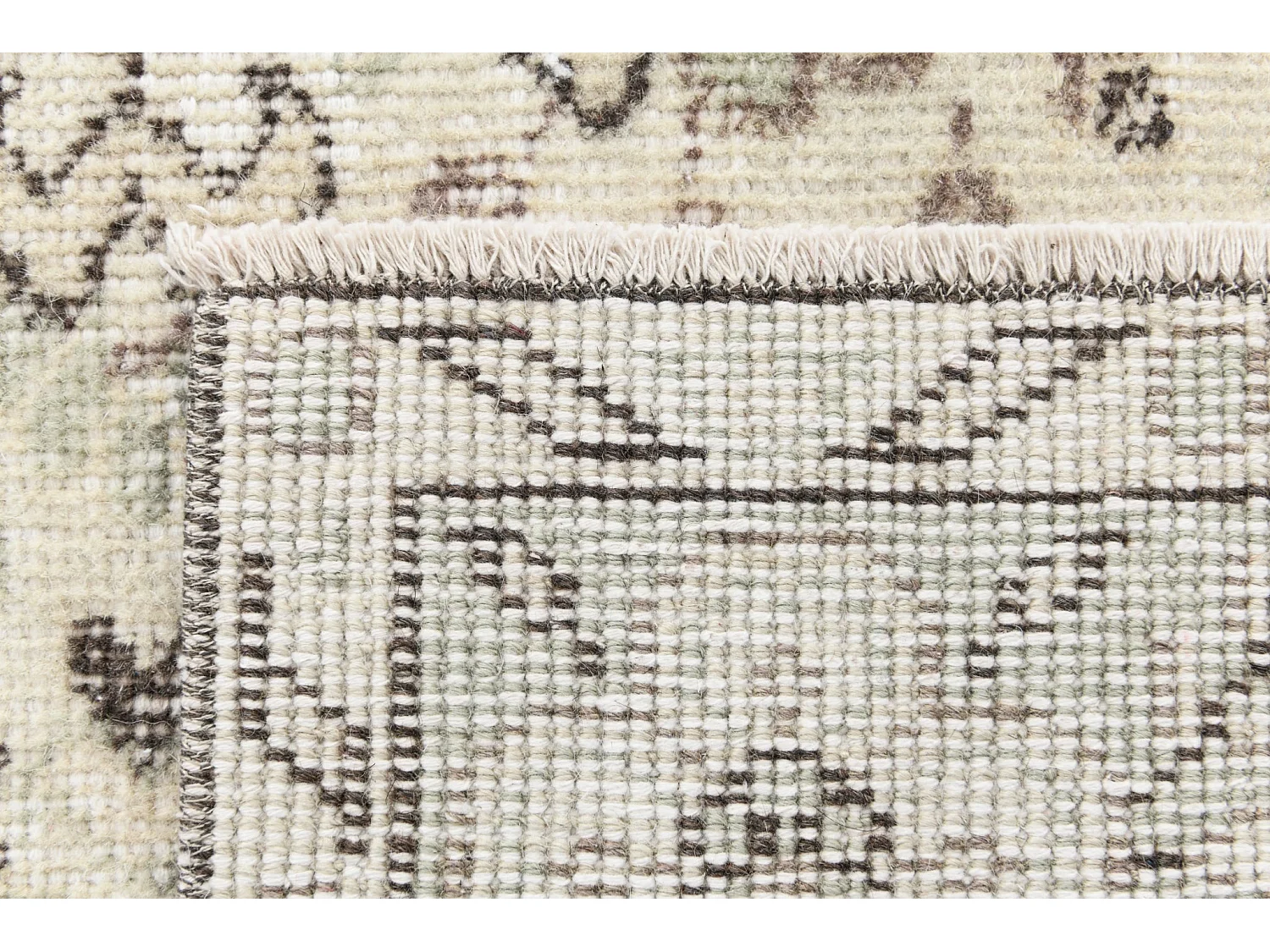 Tapis de laine 160x254 beige Ultra Vintage