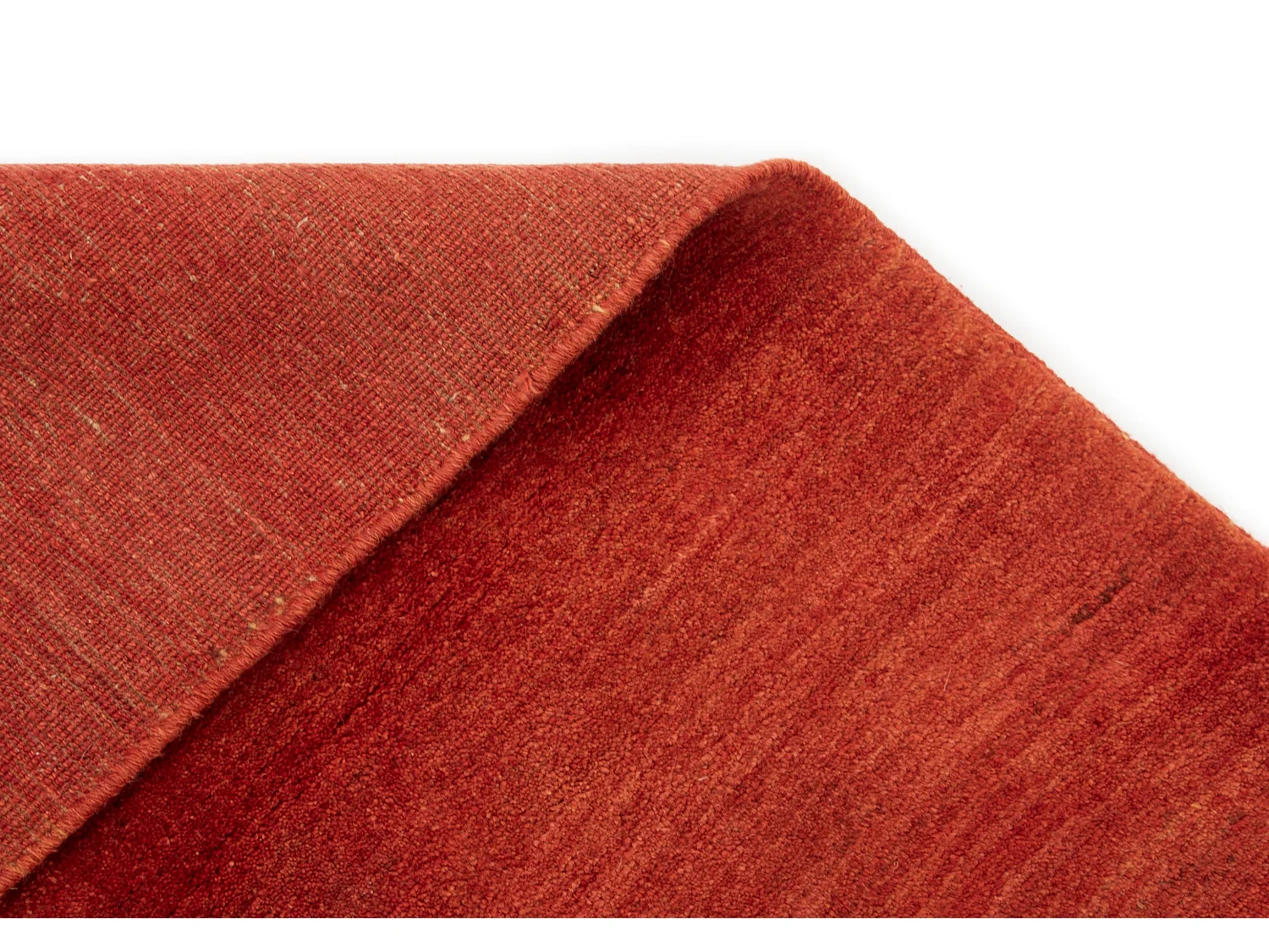 Tapis de laine 154x195 rouge Gabbeh Shouli