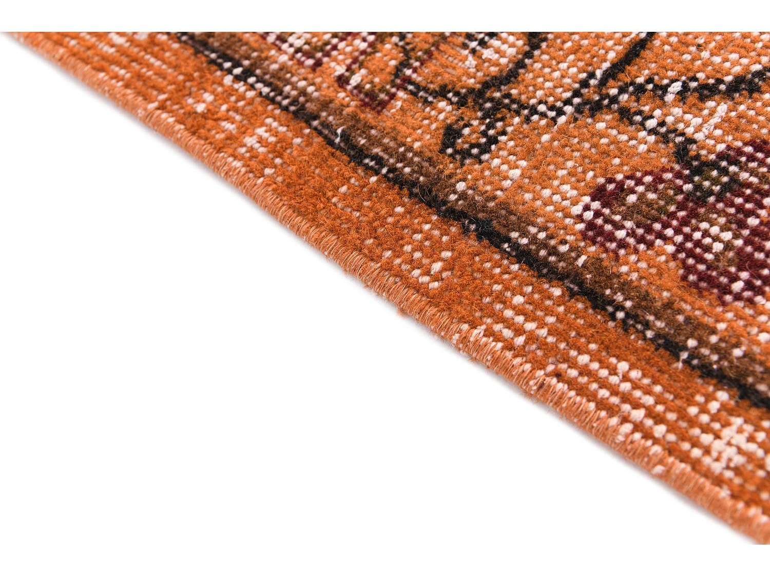 Tapis de laine 160x264 orange Ultra Vintage