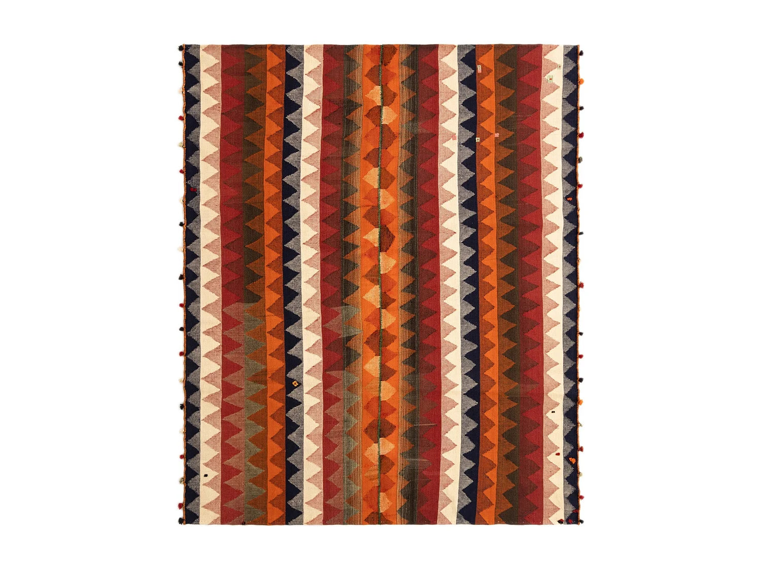 Tapis de laine 173x209 multicolore Jajim