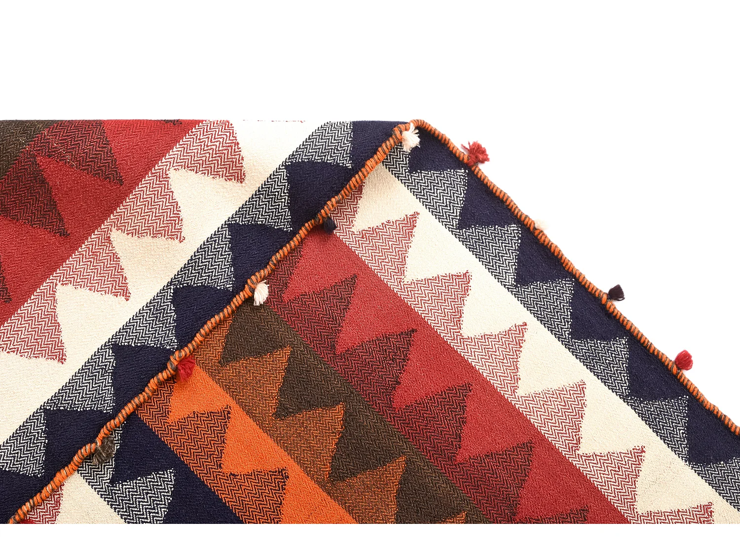 Tapis de laine 173x209 multicolore Jajim