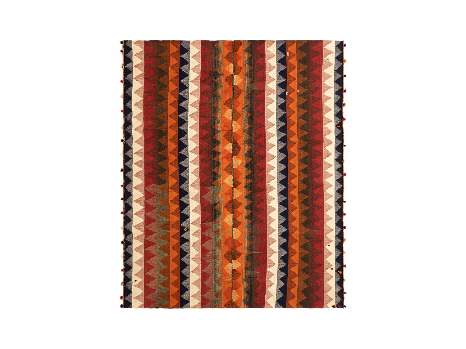 Tapis de laine 173x209 multicolore Jajim